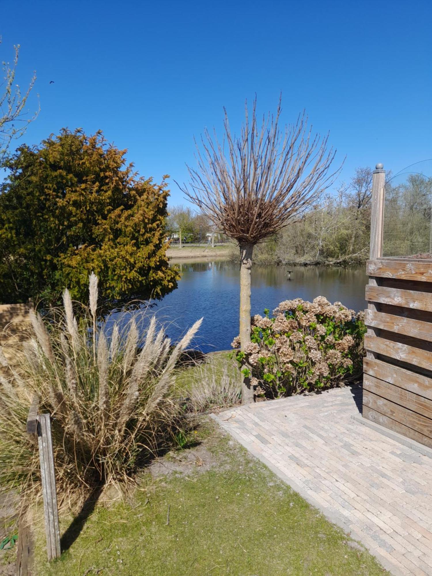 Chalet Makkum C99B Met Prive Gelegen Tuin Aan Het Water Zewnętrze zdjęcie