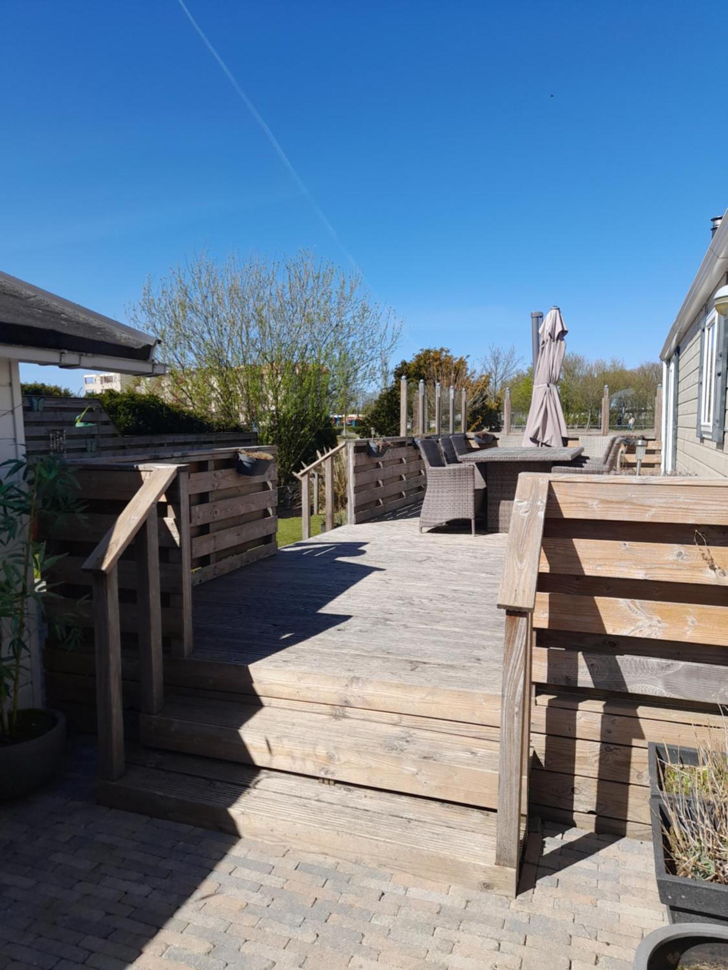 Chalet Makkum C99B Met Prive Gelegen Tuin Aan Het Water Zewnętrze zdjęcie